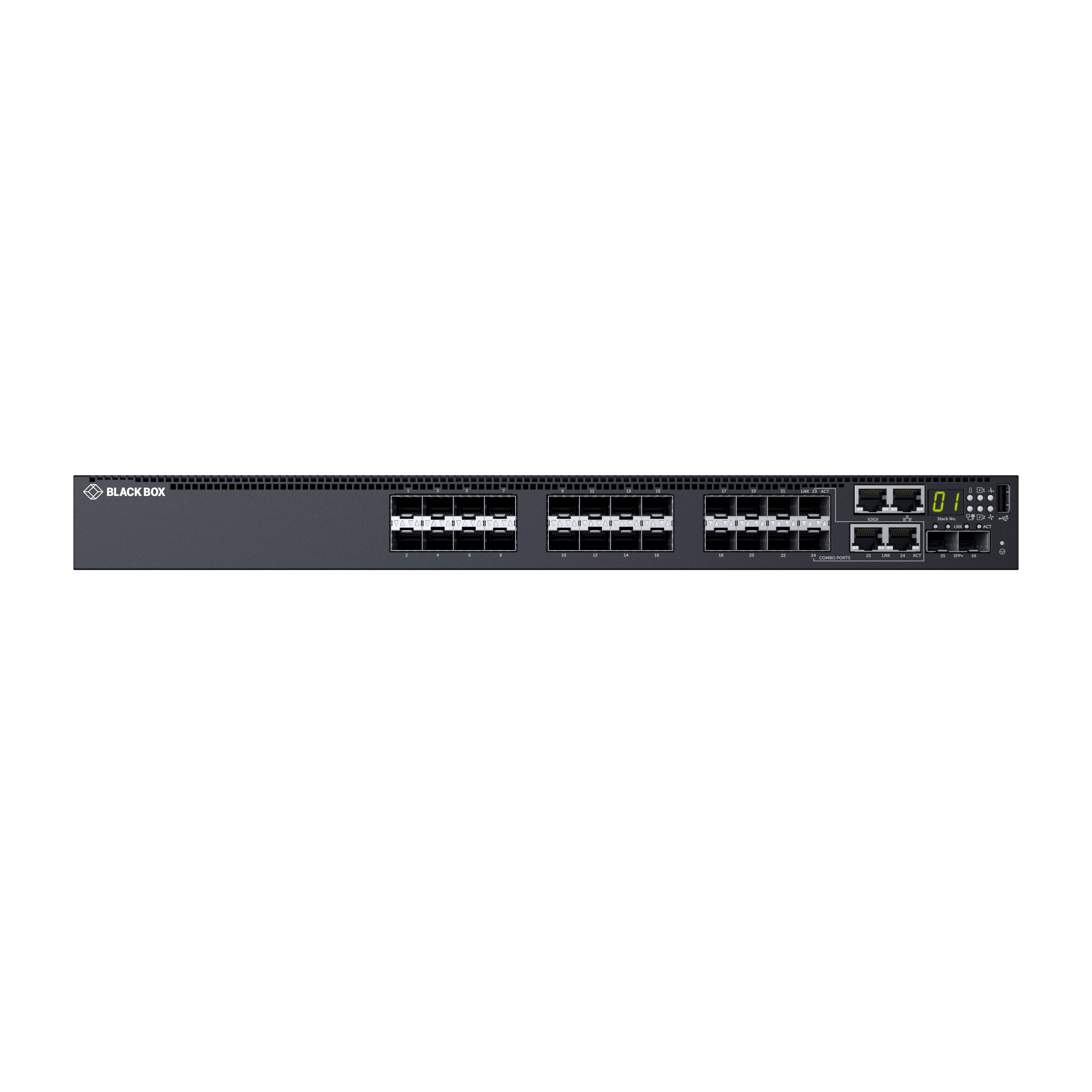 Fiber Network Switch - 1G, 24-Port