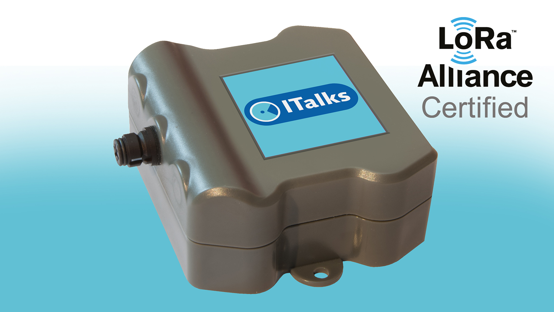 ITALKS MCS 1608 LORA SENSOR, Includes ITalks MCS1608 i/o, analogue input cable, battery 9,6Ah